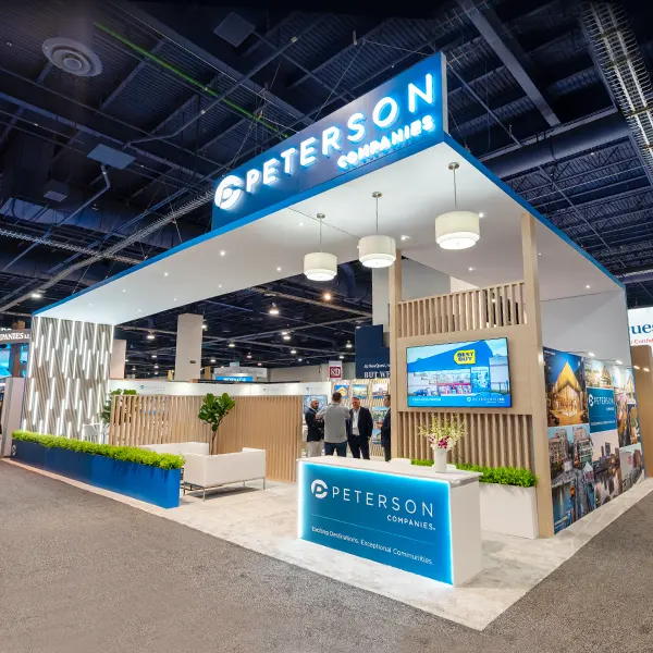 Trade show booth design and rental