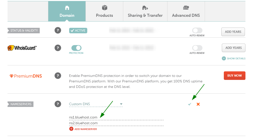 Bluehost website builder