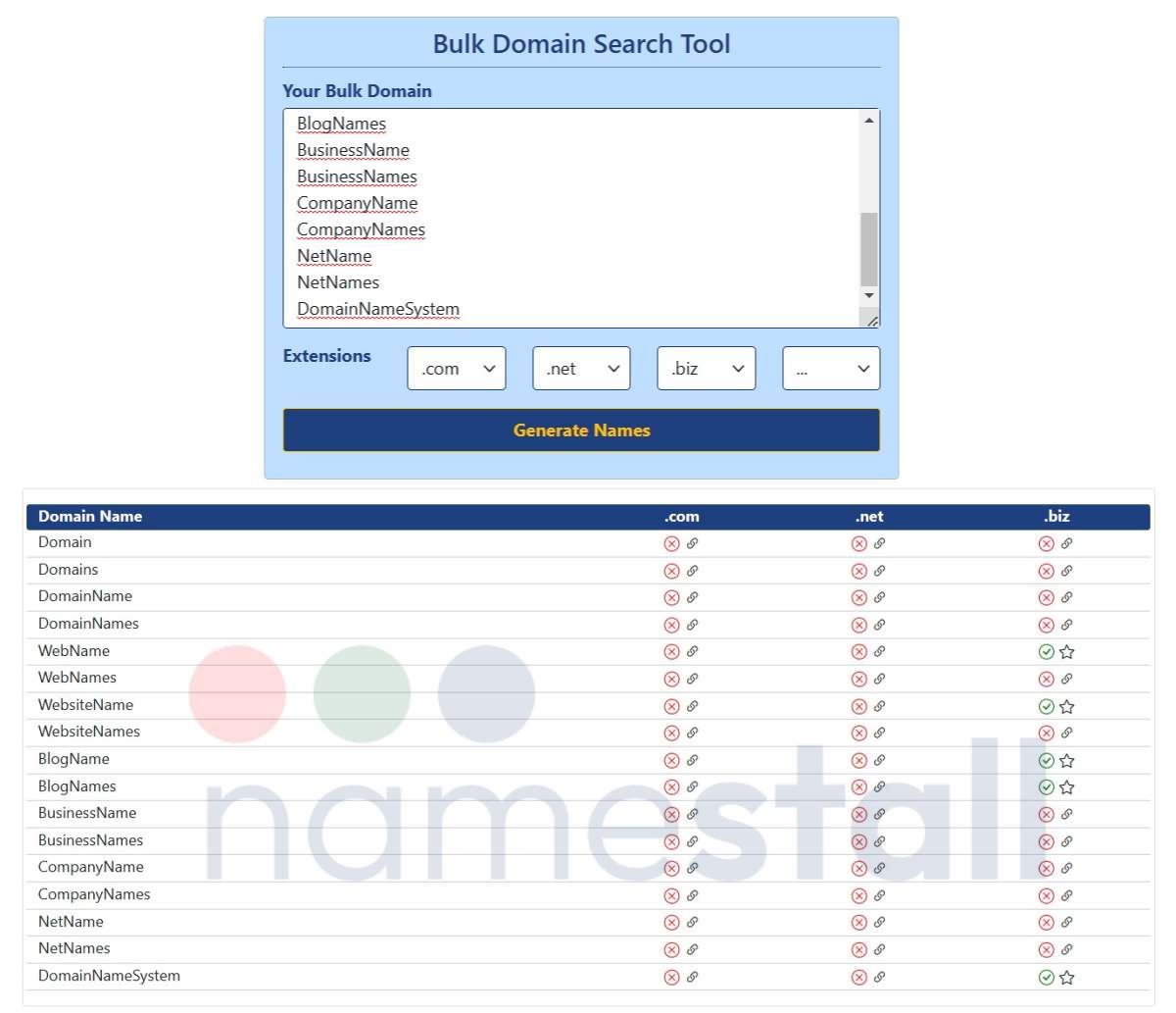 multiple domain checker
