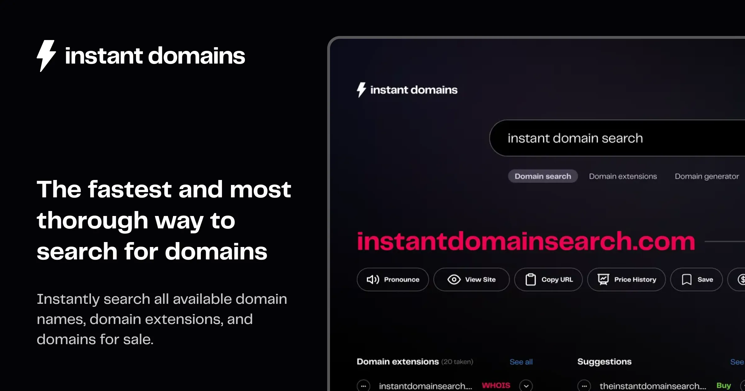 domain search tool