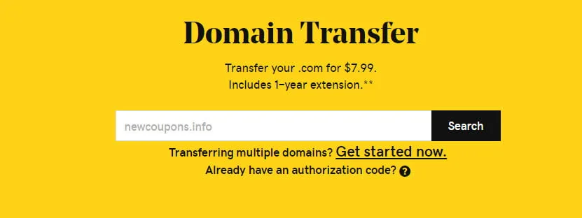 domain transfer deals