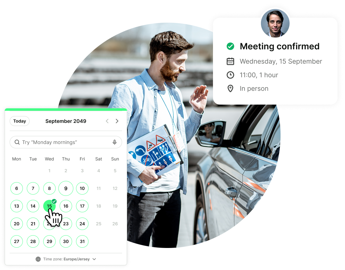 online booking for driving schools