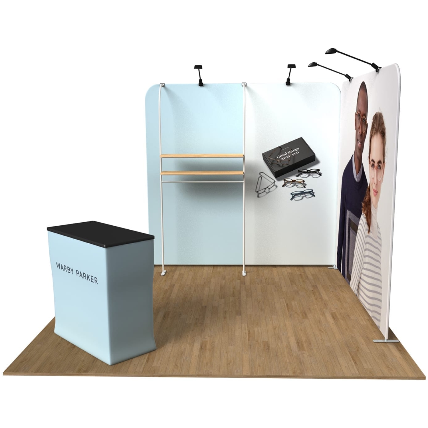 modular exhibition booth builder