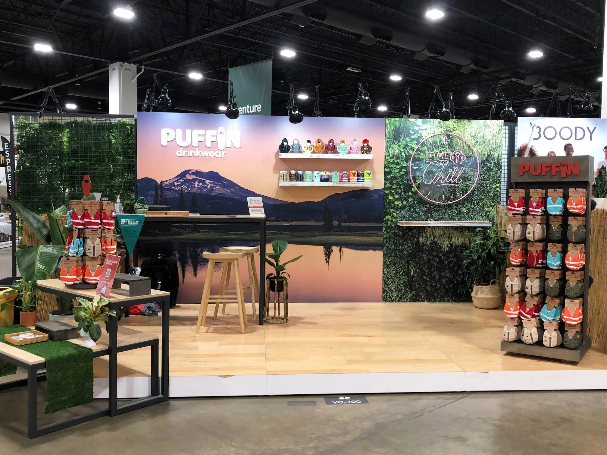 tension fabric display