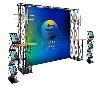 10x10 trade show booth