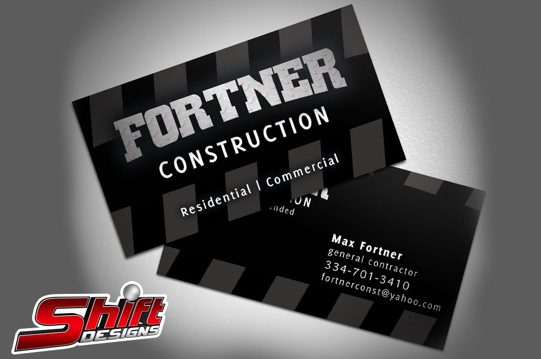 blueprint business card