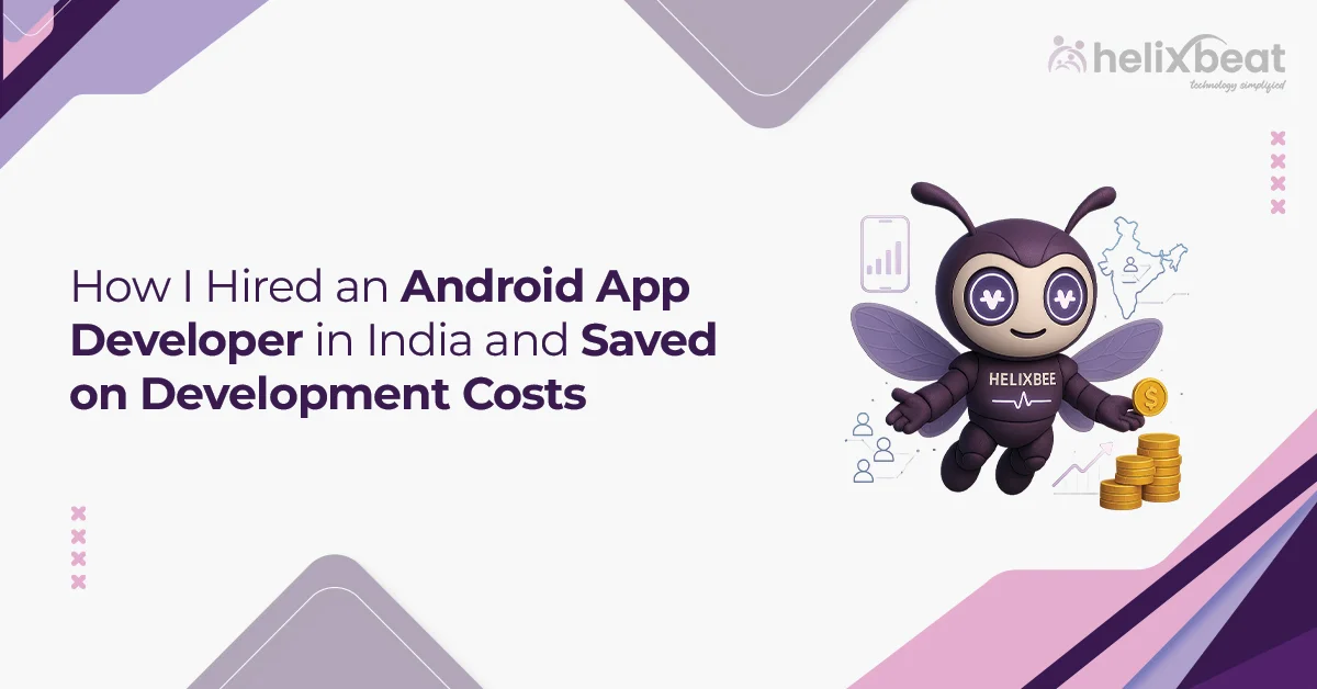 hire android developer India cost