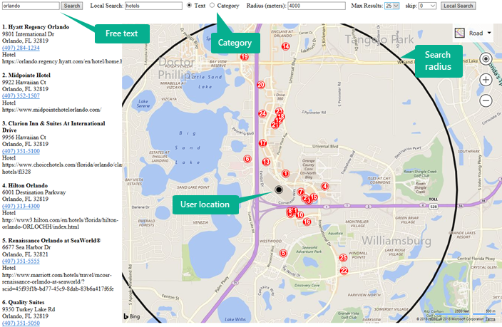 Bing Maps REST Services experts