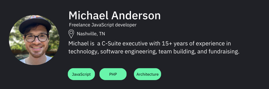JavaScript programmer for hire