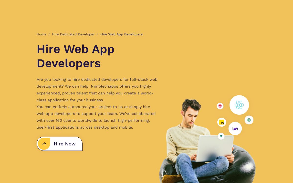 find web app developers