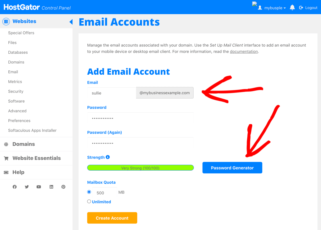 professional business email