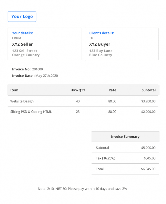 online billing software