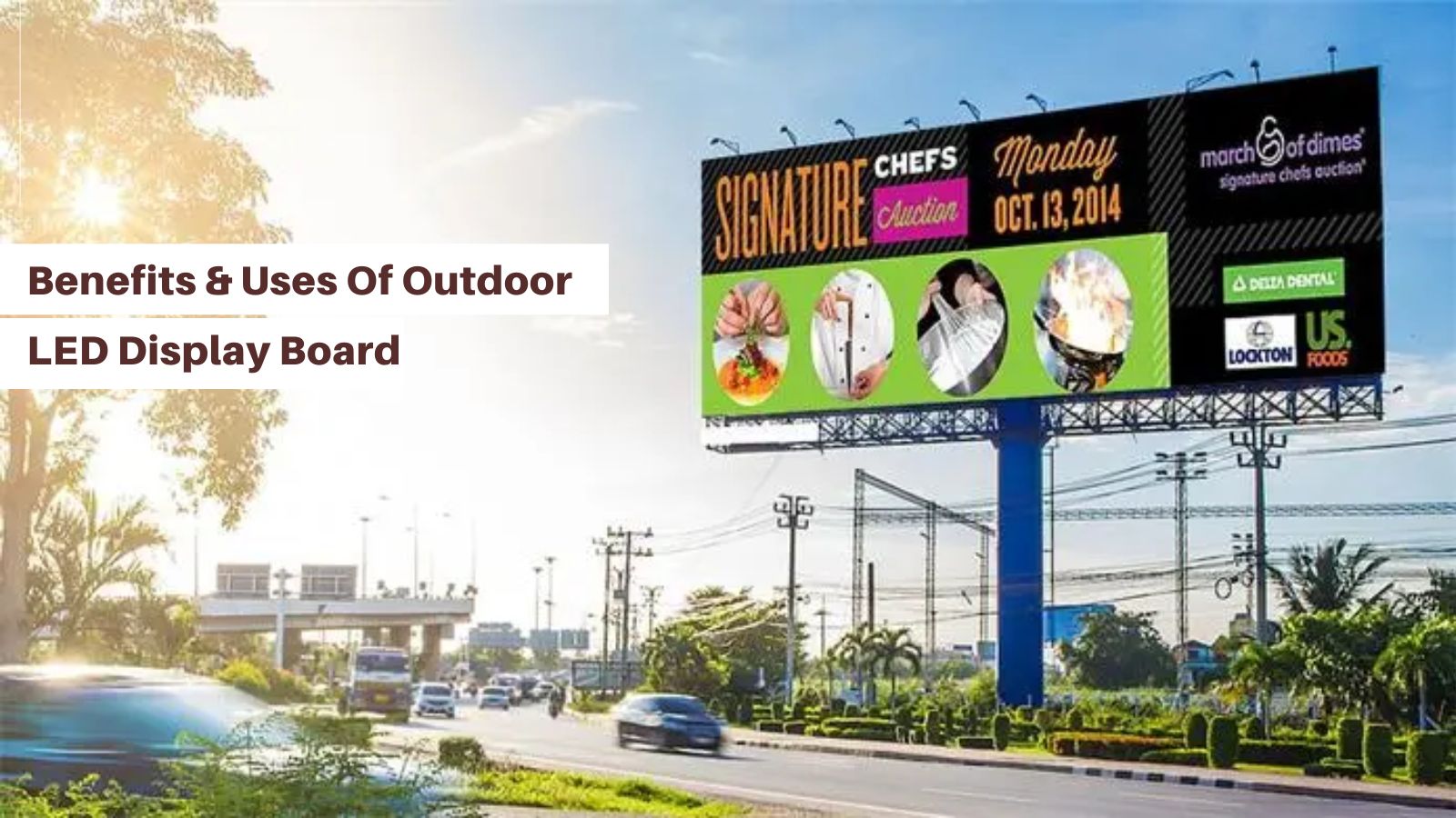commercial LED billboard