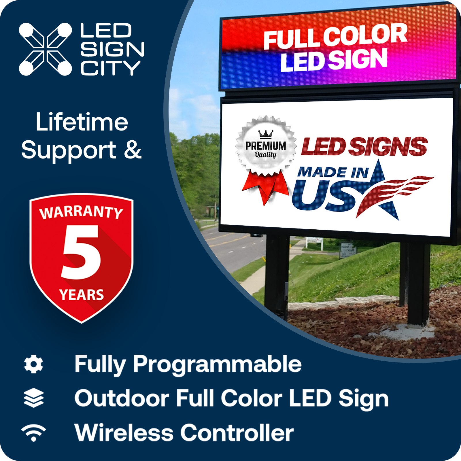 custom LED signs near me