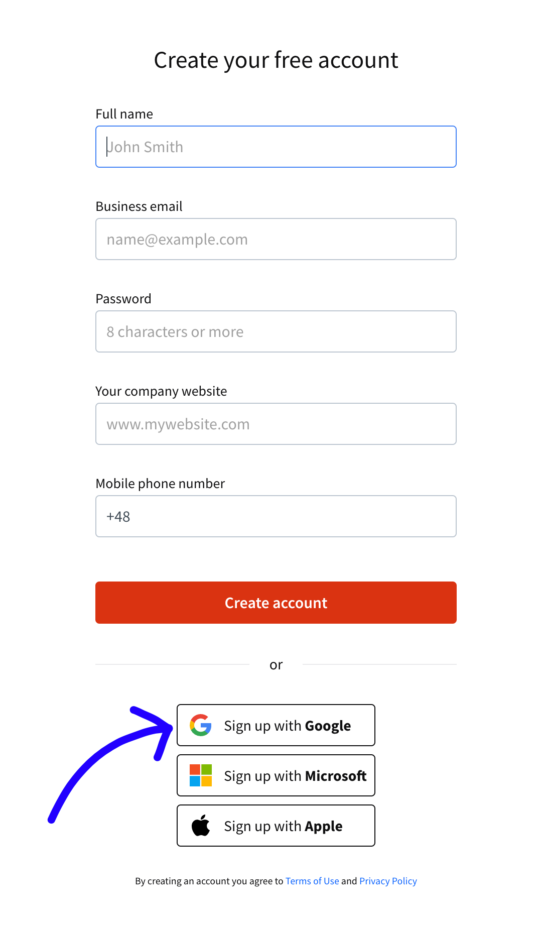 live chat widget