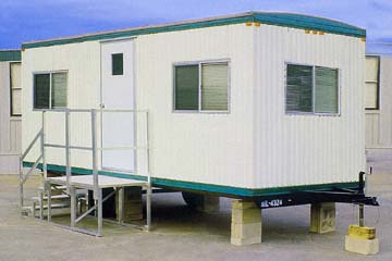 Rental of construction trailers