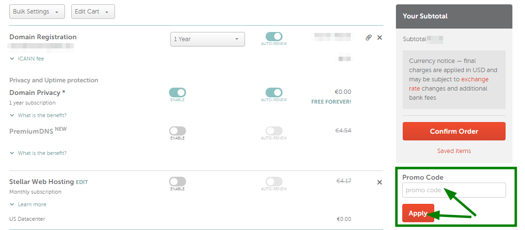Namecheap coupon code SSL