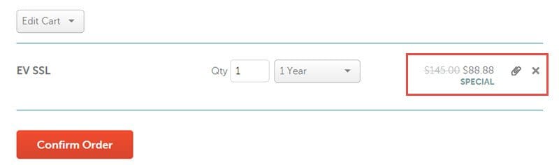 Namecheap PositiveSSL offer