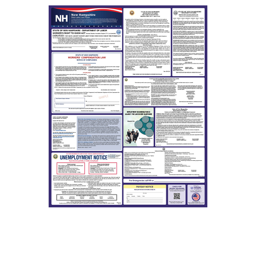 New Hampshire state labor law posters