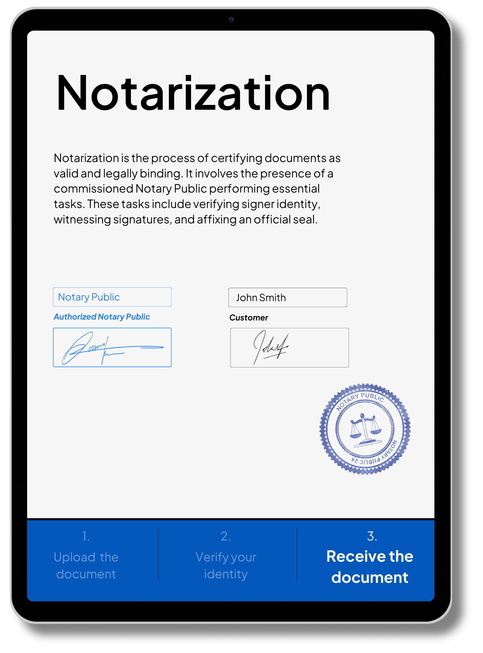 remote online notarization