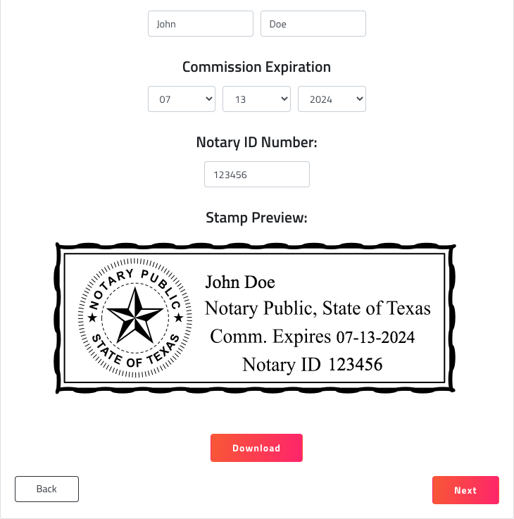 remote Texas notary