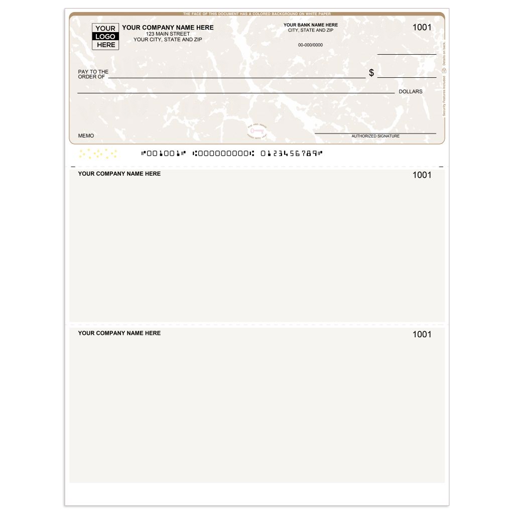 order business checks
