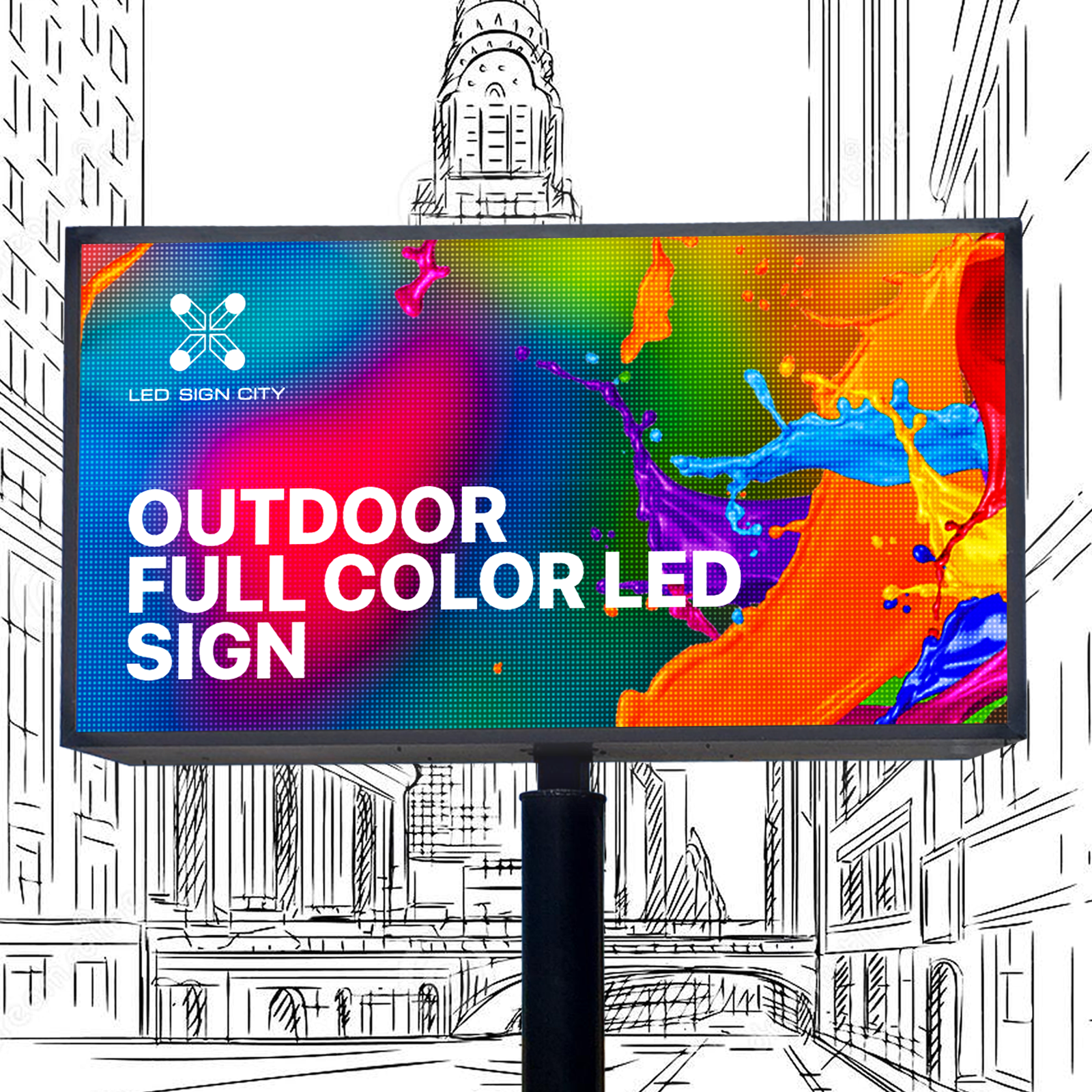 outdoor digital billboards
