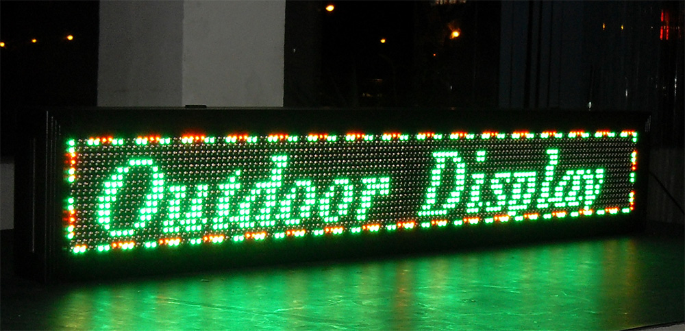 large format LED displays