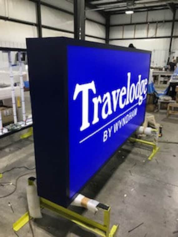 outdoor business signs