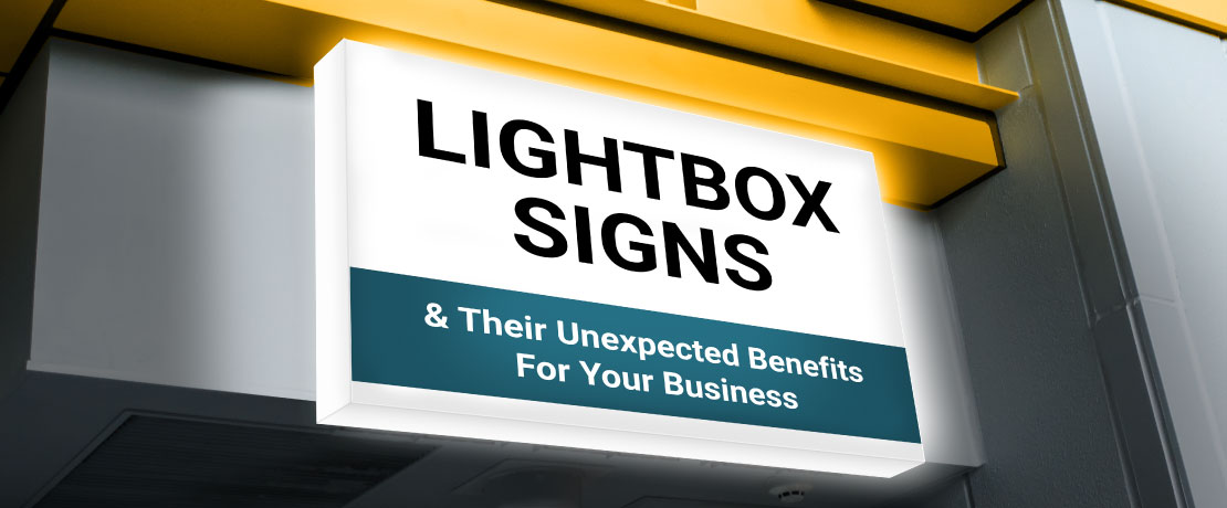 light box signage