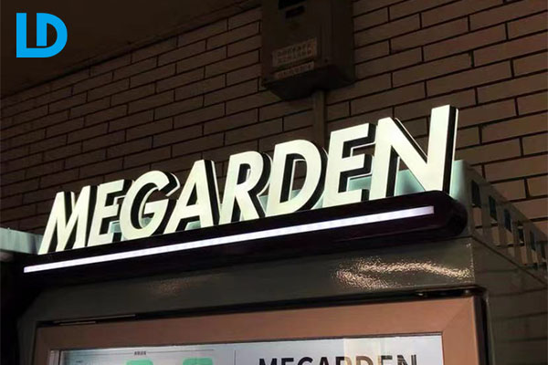 commercial lighted signage
