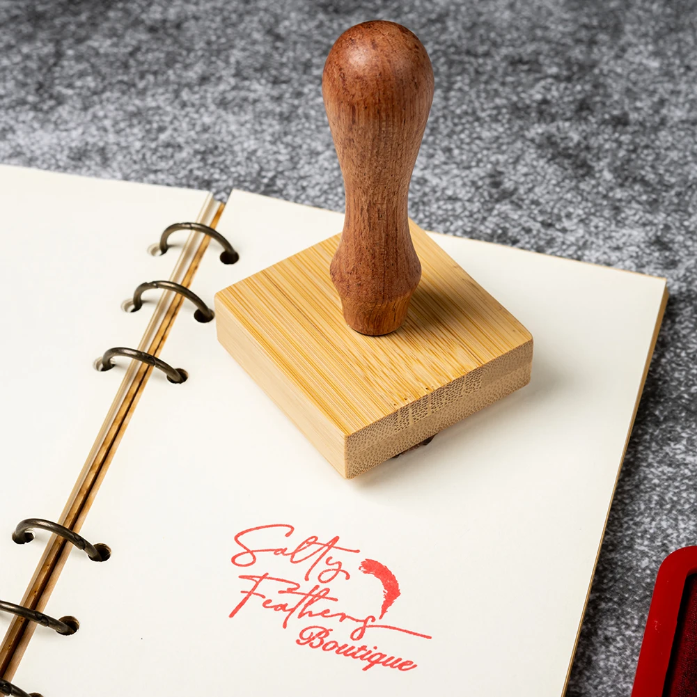 pre-inked company stamps
