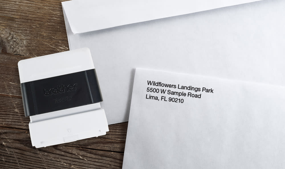 customized return address stamps