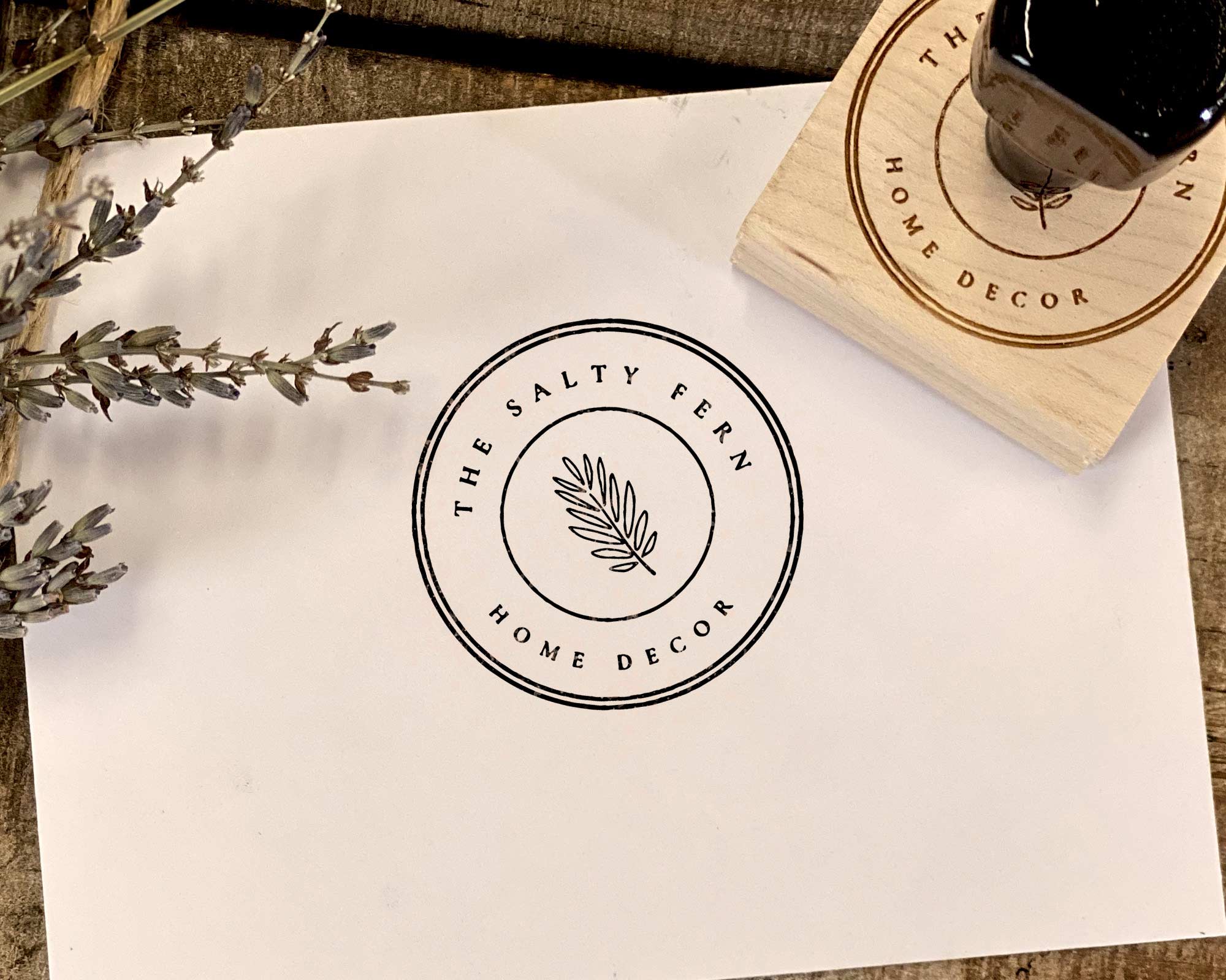 self-inking business stamps