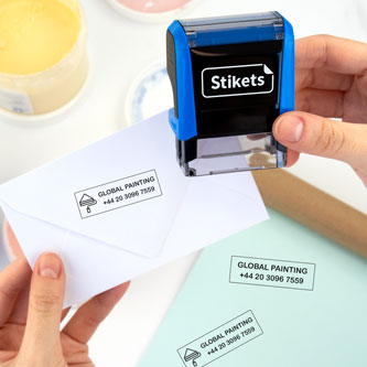 customized return address stamps