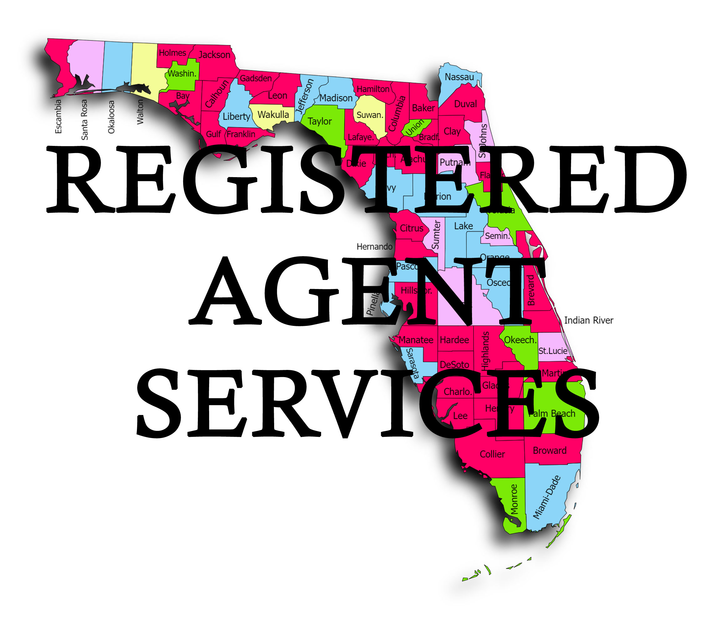 Cost of registered agent Florida