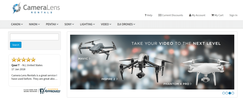 professional drone rental