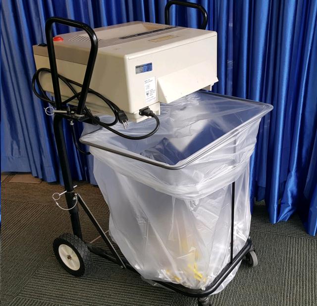 rent paper shredder machine