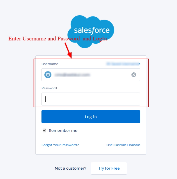 Salesforce free developer account