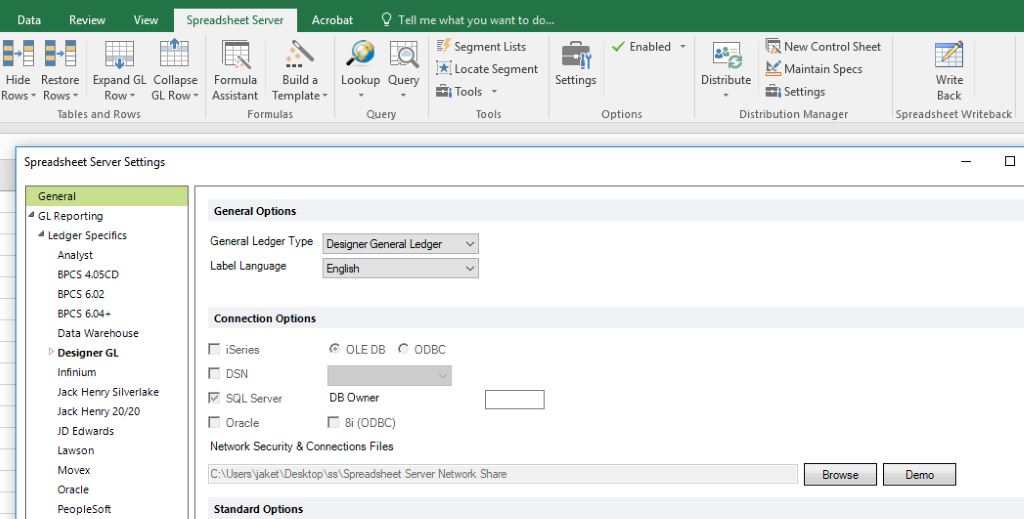 install spreadsheet server