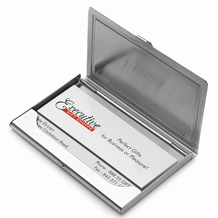 Bulk stainless steel business cards