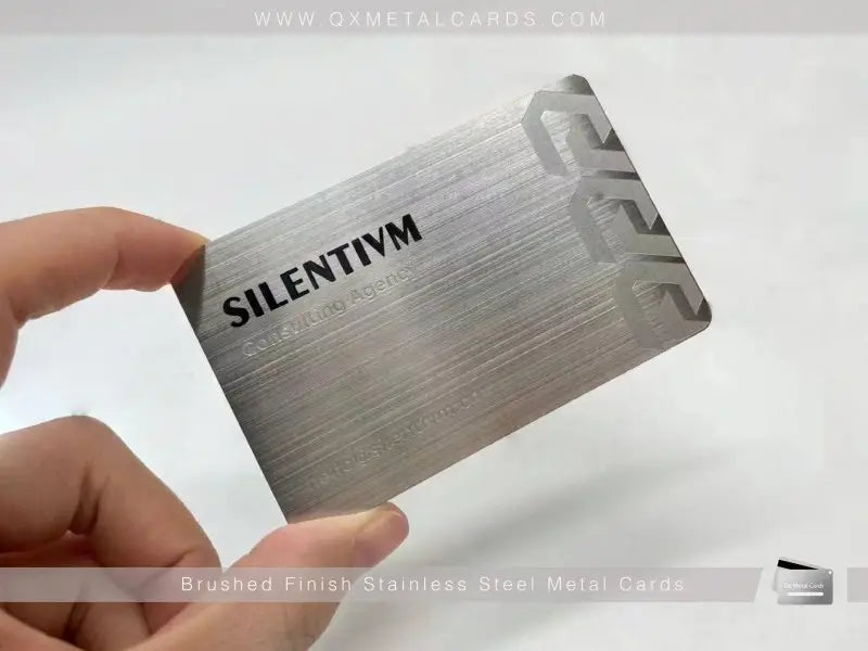 0.8mm stainless steel cards