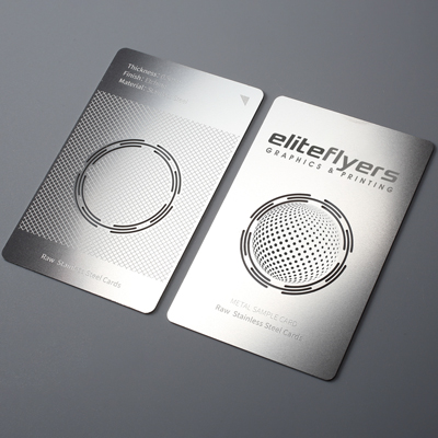 0.8mm stainless steel cards