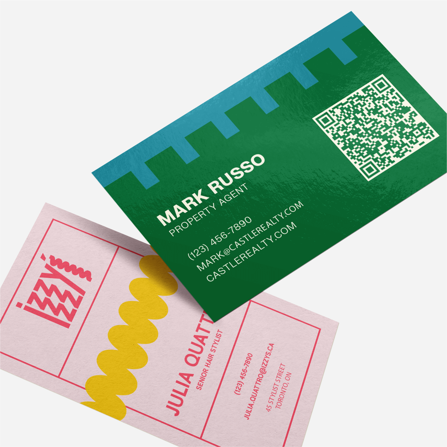 rush business cards