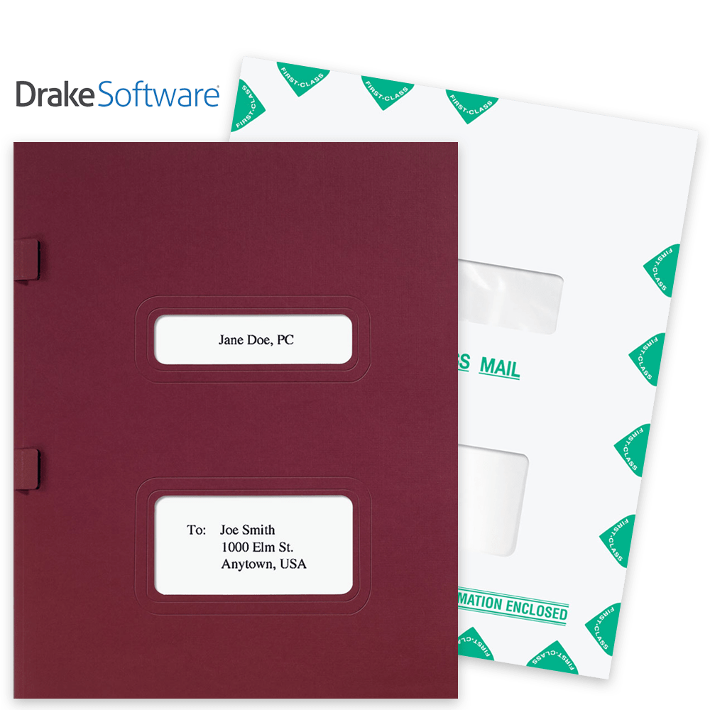 Drake Software tax envelopes