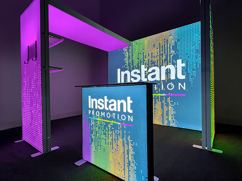 fabric display walls