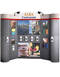 fabric display walls