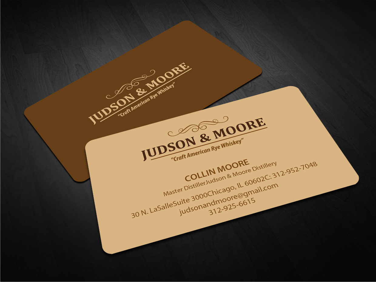 North American standard business cards