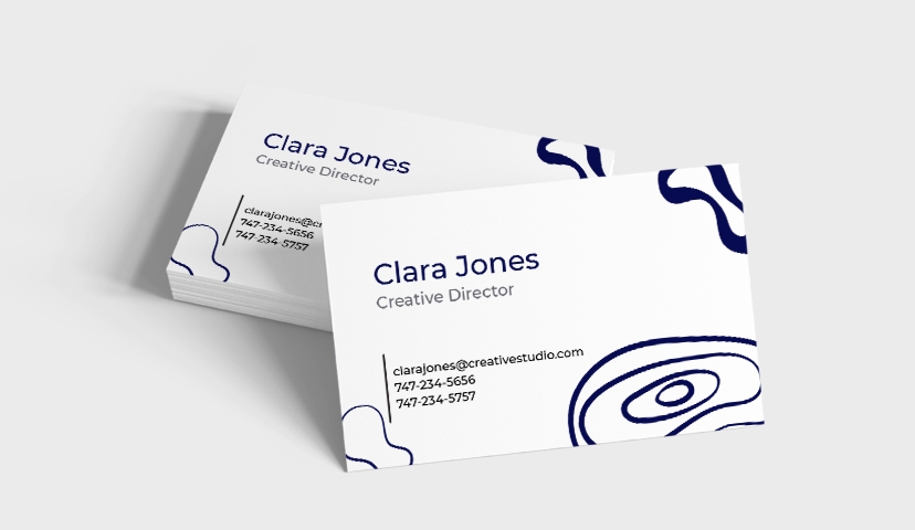 minimalist business cards