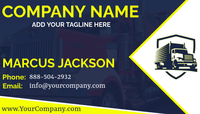 moving company business cards